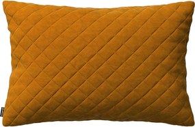 Obliečka Kinga pikovaná 60 x 40 cm farba produktu žltá látka lesklá, zamatová