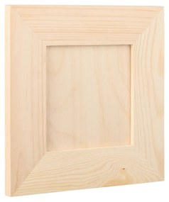 ČistéDrevo Drevený fotorámik na stenu 18.5 x 18.5 cm
