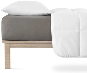 Tmavosivá napínacia plachta jersey 90x200 cm Boxspring – Andrea Simone