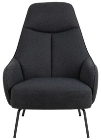 Designové relaxační křeslo Texas tmavě modré