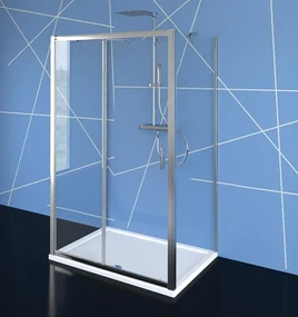 Polysan EASY, 3-stenový sprchový kút 1100x900mm, L/P varianta, číre sklo, EL1115EL3315EL3315