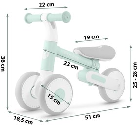 Detský bežecký bicykel Nukido NK-603