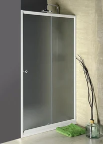 Aqualine Aqualine, AMADEO posuvné sprchové dvere 1100 mm, sklo BRICK, BTS110