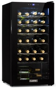 Klarstein Shiraz 28 Uno, vinotéka, 74 l, 28 fliaš, 5-18°C, dotykový ovládací panel