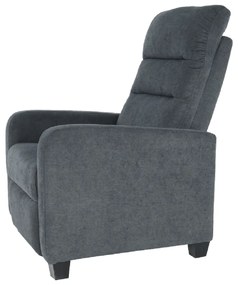Tempo Kondela Relaxačné kreslo, sivá, TURNER