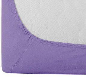 Jersey plachta EXCLUSIVE svetlofialová 90x200 cm Gramáž: 190 g/m2