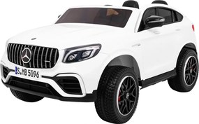 Ramiz Mercedes GLC 63S detské auto Biele SUV + pohon 4x4