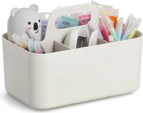 ZELLER PRESENT Organizér s 5 přihrádkami a madlem na přenášení BEIGY 24,8 x 15,4 x 17 cm