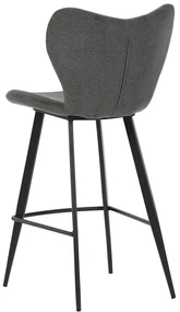 Súprava barových stoličiek B-1068 GREY2, 2 ks