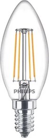 SADA 3x LED Žiarovka Philips B35 E14/4,3W/230V 2700K