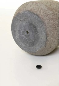 Izbový kvetináč CALDO, vláknocement, 30x27 cm, sivý