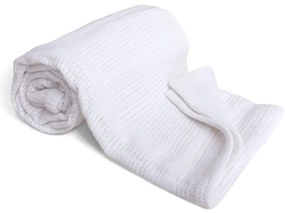 Babymatex Detská deka Sisi biela, 75 x 100 cm