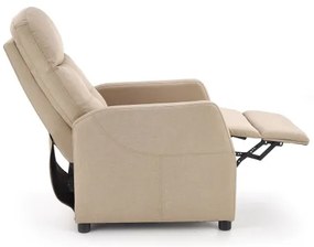 Polohovateľné kreslo FELIPE béžová