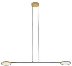 Rustikálny luster Scope 2 zlatá