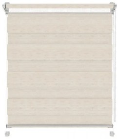 Gario Roleta Deň a noc Mini Ready To Go Cream - Zložená Šírka: 74 cm, Výška: 220 cm
