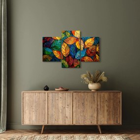 Obraz - Mozaika z listov (90x60 cm)