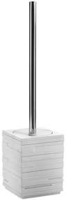 Gedy Gedy, QUADROTTO WC kefa na postavenie, biela, QU3302
