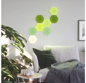 Nanoleaf NL42-0002HX-9PK- SADA 9x LED RGB Stmievateľný panel HEXAGON LED/2W/230V