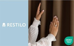 Hnedý dimout záves 140x250 cm Carli Tie – Restilo