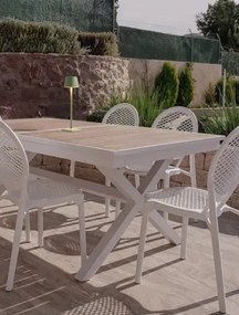 Vonkajšia stolová lampa Deck zelená