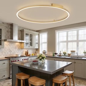 Brilagi - Stmievané LED svietidlo PORTOFINO LED/85W/230V Ø 120 cm zlaté + DO