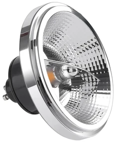 Halogénová LED žiarovka GU10 teplá 3000k 10,5w 500 lm čierna