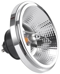 Halogénová LED žiarovka GU10 teplá 3000k 10,5w 500 lm čierna