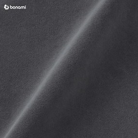 Sivá zamatová pohovka 237 cm Eden - Scandic