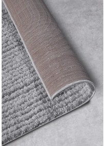 Sivý behúň 80x240 cm Chappe Light Grey – Elle Decoration