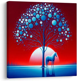 Obraz magický strom života v krajine