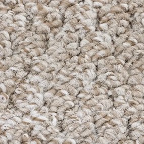 Timzo, Metrážny koberec Alabama 5911, na mieru, šíře 4m,5m, béžová, filc, chodba / predsieň