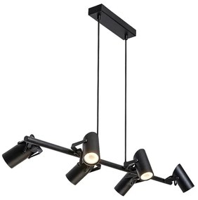 Rabalux 73045 - Luster na lanku MAXIMILIAN 6xGU10/25W/230V