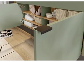 Zelená/v prírodnej farbe predsieňová zostava Ameca – Germania