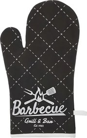 Kuchynská rukavica Barbeque – čierna