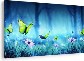 Obraz - Mystická lesná čistina (90x60 cm)