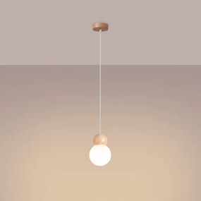 Sollux SL.1390 - Luster na lanku PEKKA 1xG9/8W/230V biela