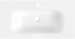 Mexen Vela, umývadlo na zapustenie 91 x 46,5 cm, biela lesklá, 25239000