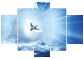 Obraz - Božia holubica (150x105 cm)
