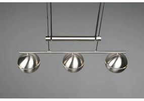 Trio - Luster na lanku FLETCHER 3xE14/40W/230V matný chróm