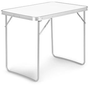 ModernHome Skladací piknikový stôl, 70x50cm - biely