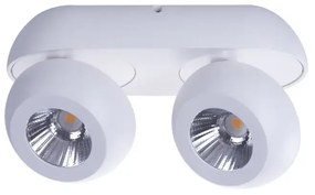 LED bodové svetlo Ojos 2 biele