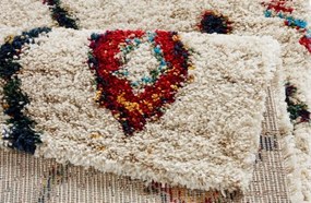 Hanse Home, Kusový koberec Nomadic 102693 Geometric Creme, 120x170, viacfarebná, obývacia izba