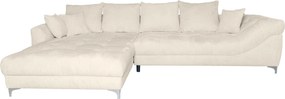 XXXLutz ROHOVÁ SEDAČKA, textil, sivobéžová Carryhome - Sedačky - 00000F000201