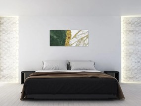 Obraz - Zelený mramor N⁰1 (120x50 cm)