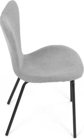 Jedálenská stolička strieborná CT-S8010 SIL2