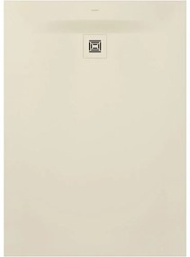 DURAVIT Sustano obdĺžniková sprchová vanička z materiálu DuraSolid, Antislip, 1400 x 1000 x 30 mm, krémová matná, 720282620000000