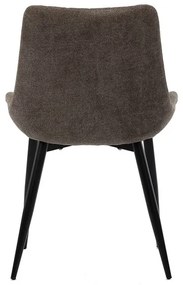 Autronic BONTEC Jedálenská stolička, hnedá, látka, DCL-218 BR2 Farba: Žltá