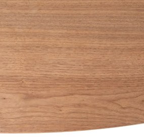 Jedálenský stôl SAVELMA naturálny s čiernymi nohami 892290