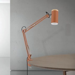 Orion - Stolná lampa so svorkou GILI 1xE27/40W/230V tehlová