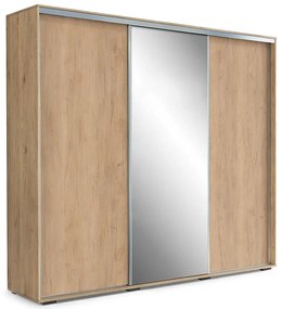 Skriňa Aniela A25 250 Zrkadlo/Kraft Zlatá